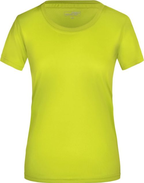 Damen Jersey Sport Shirt JN 357 – Daiber in Acid Yellow