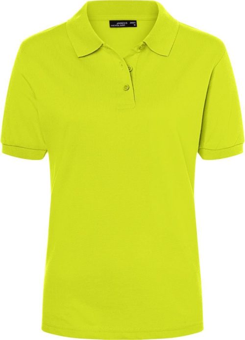Damen Piqué Polo JN 71 – Daiber in Acid Yellow