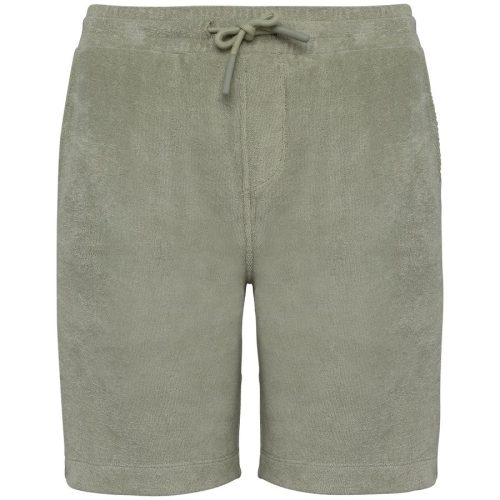 Shorts aus Frottee für Jungen NS718 – Native Spirit in Almond Green