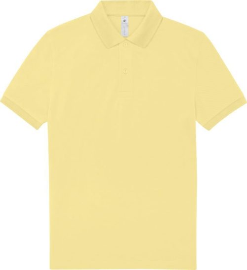 Schweres Piqué Polo My Polo 210 – B&C in Amalfi Yellow