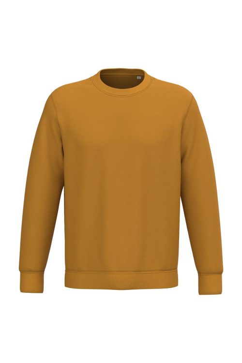 Unisex Round Neck Sweatshirt – Native Spirit in Amazon Green Heather