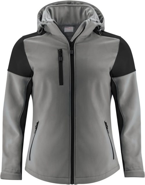 Damen Softshell Jacke Prime Softshell Women – Printer in Anthracite/Black