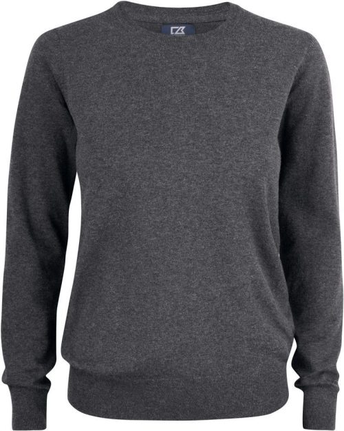 Damen Strickpullover Oakville Women – Cutter & Buck in Anthracite Melange