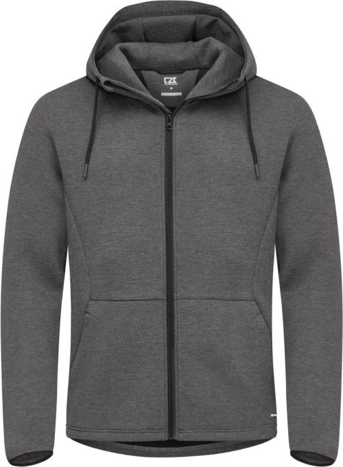 Herren Kapuzen Sweatjacke Pemberton Jacket Men – Cutter & Buck in Anthracite Melange