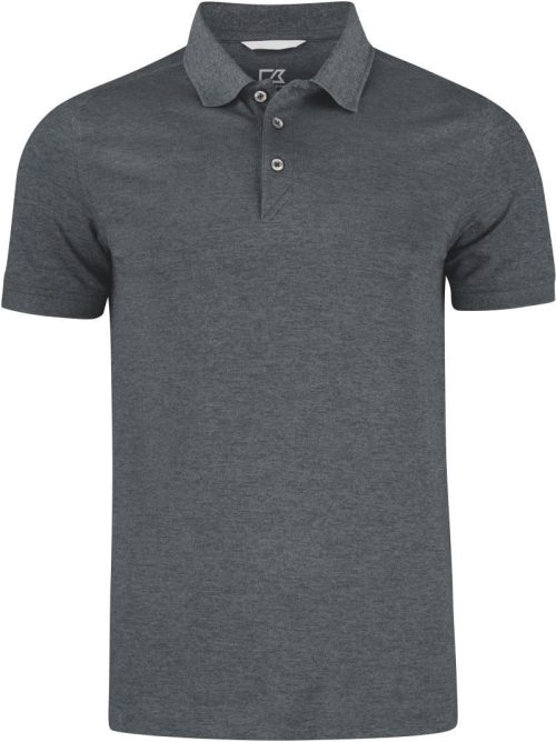 Herren Piqué Polo Advantage Polo Men – Cutter & Buck in Anthracite Melange