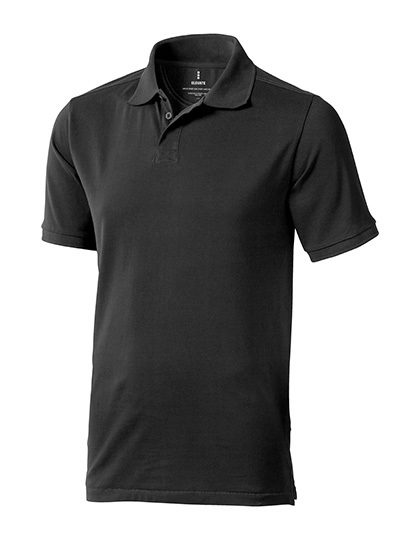 Men´s Calgary Polo – Elevate Life in Anthracite (Solid)