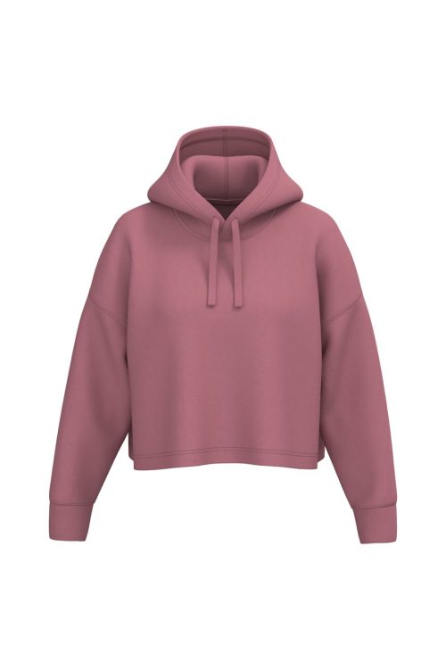 Damen Cropped-Sweatshirt mit Kapuze PA396 – Proact in Antique Rose