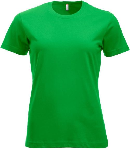 Damen T-Shirt New Classic-T Women – Clique in Apple Green