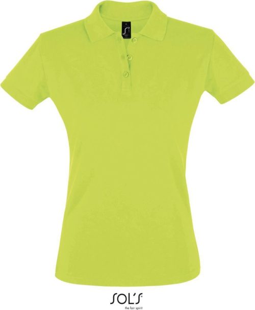 Damen Piqué Polo Perfect Women – SOL'S in Apple Green