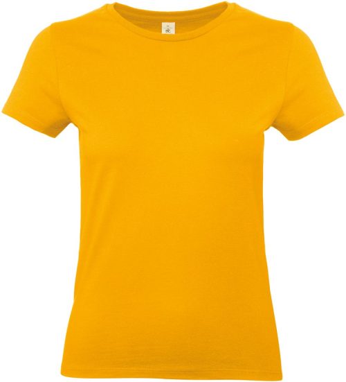 #E190 Ladies' T-shirt TW04T – B&C in Apricot