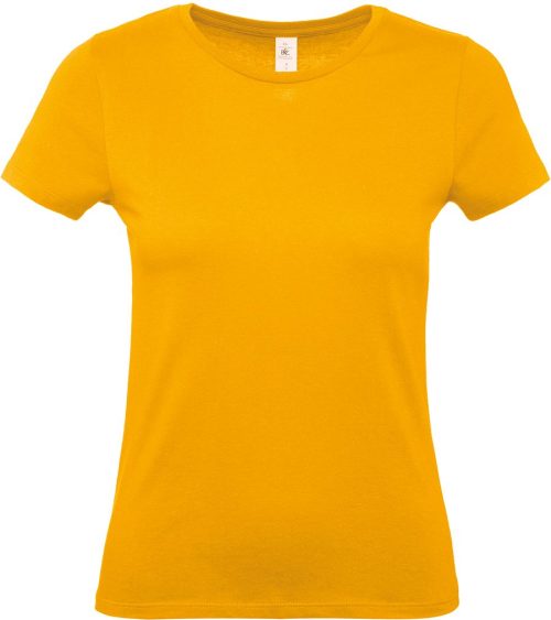 Damen-T-Shirt #E150 TW02T – B&C in Apricot