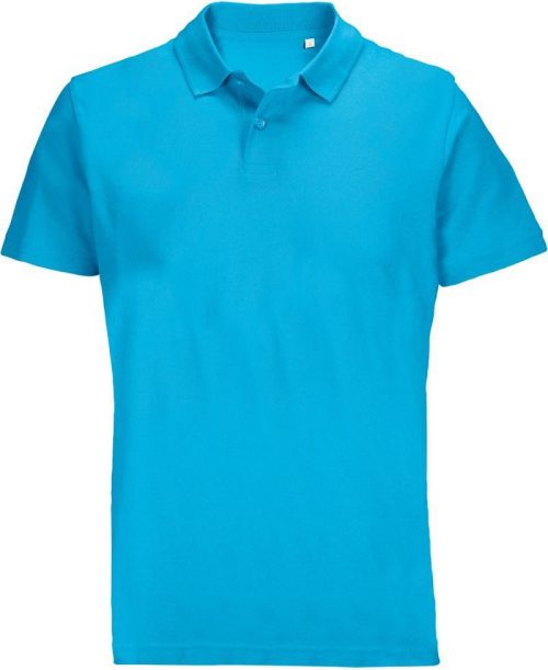 Unisex Piqué Polo Pulse – SOL'S in Aqua