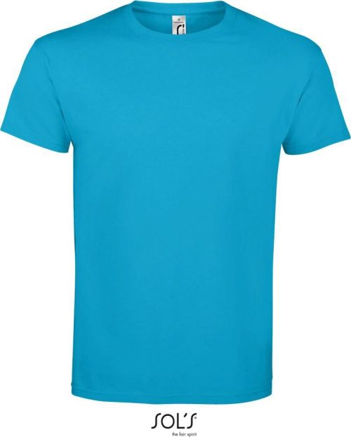 Schweres T-Shirt Imperial – SOL'S in Aqua