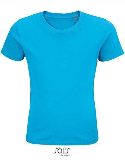 Kids´ Pioneer T-Shirt – SOL´S in Aqua