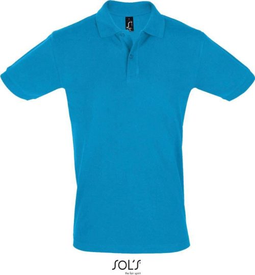 Herren Piqué Polo Perfect Men – SOL'S in Aqua