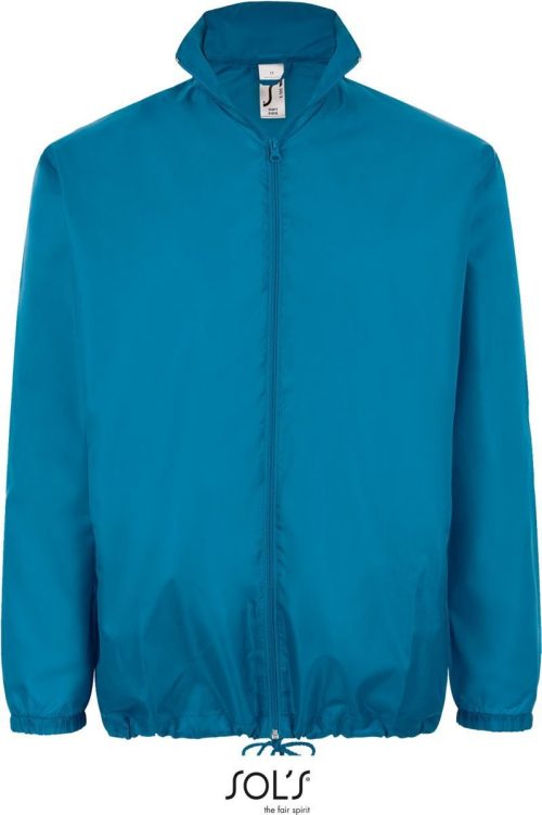 Unisex Windbreaker Shift – SOL'S in Aqua