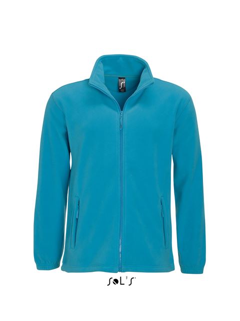 Sol's North Men - Zipped Fleece Jacket – SOL'S in Aqua