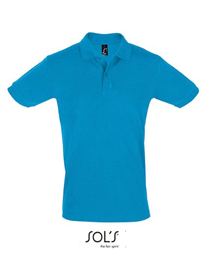 Men´s Polo Shirt Perfect – SOL´S in Aqua