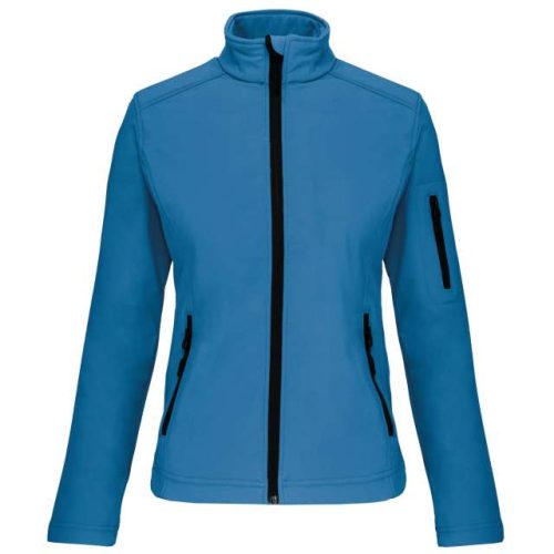 Ladies' Softshell Jacket – Kariban in Aqua Blue