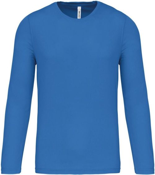 Sport Shirt langarm PA 443 – Kariban ProAct in Aqua Blue