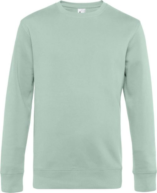 Herren Sweater KING Crew Neck_° – B&C in Aqua Green