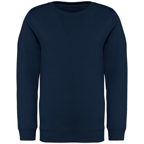 Kids' Round Neck Sweatshirt – Native Spirit in Aquamarine