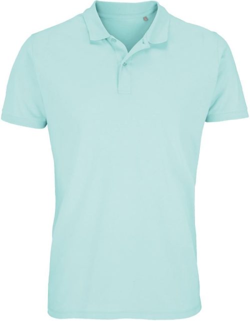 Herren Bio Piqué Polo Planet Men – SOL'S in Arctic Blue