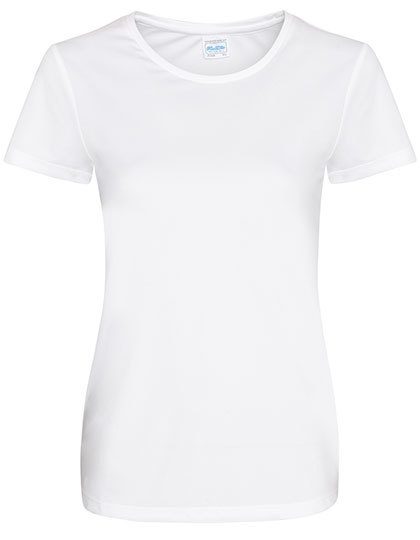 Women´s Cool Smooth T – Just Cool in Arctic White