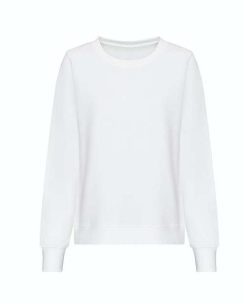 Women's Awdis Sweat – Just Hoods in Arctic White
