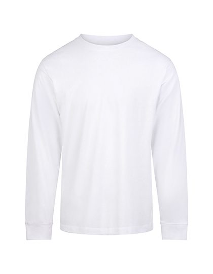 AWDis 180 Long Sleeve T – AWDis T in Arctic White