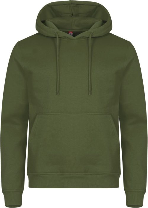 Unisex Kapuzen Sweater Miami Hoody – Clique in Army Green