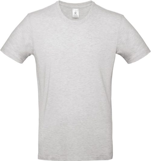 #E190 Men's T-shirt TU03T – B&C in Ash
