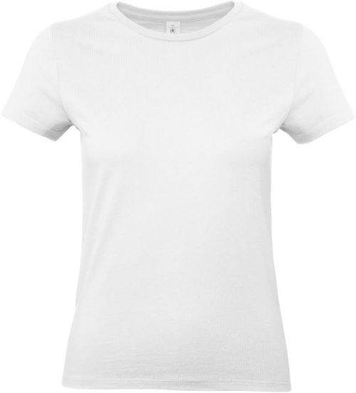 Schweres Damen T-Shirt #E190 /women – B&C in Ash