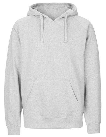 Herren Bio Kapuzen Sweater O 63101 – Neutral in Ash Grey