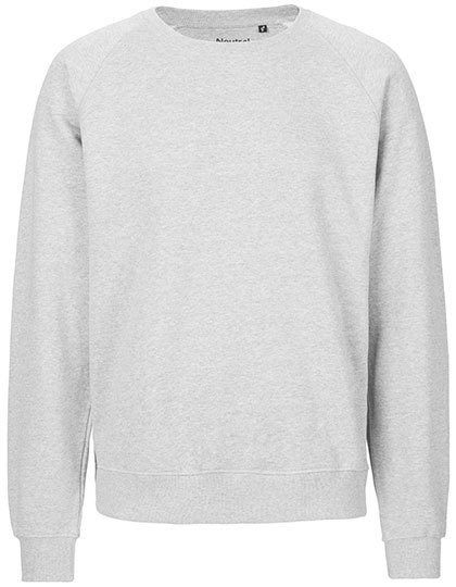 Unisex Bio Raglan Sweater O 63001 – Neutral in Ash Grey