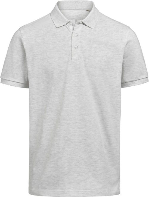 Schweres Unisex Piqué Polo OCS Polo – Untagged Movement in Ash Grey Melange