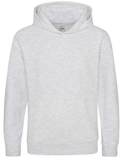 Kids´ Hoodie – Just Hoods in Ash (Heather)