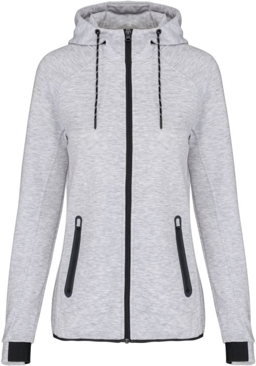 Damen Trainingsjacke PA 359 – Kariban ProAct in Ash Heather