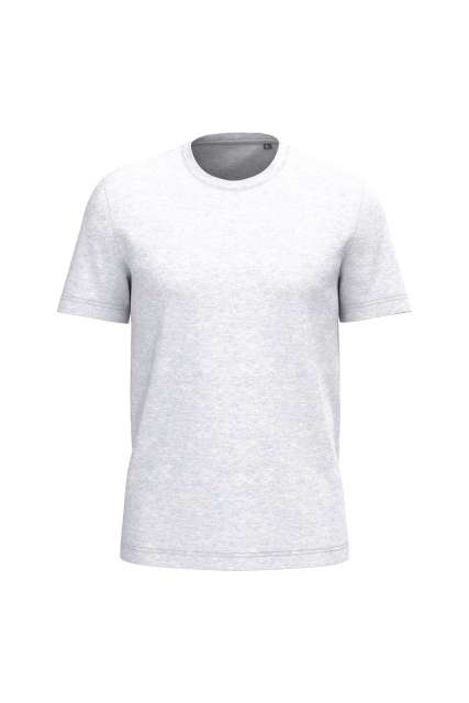 Bio150ic Men's Round Neck T-Shirt – Kariban in Ash Heather