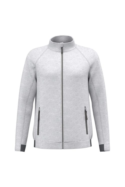 Jacke mit hochgeschlossenem Kragen PA378 – Proact in Ash Heather