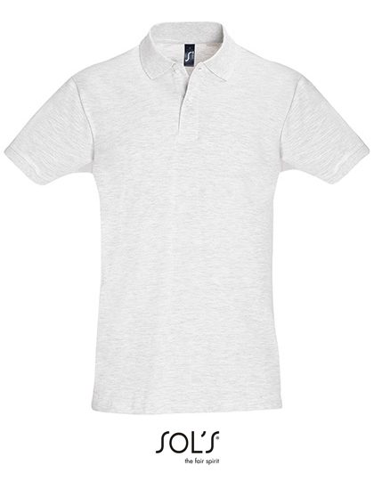 Men´s Polo Shirt Perfect – SOL´S in Ash (Heather)