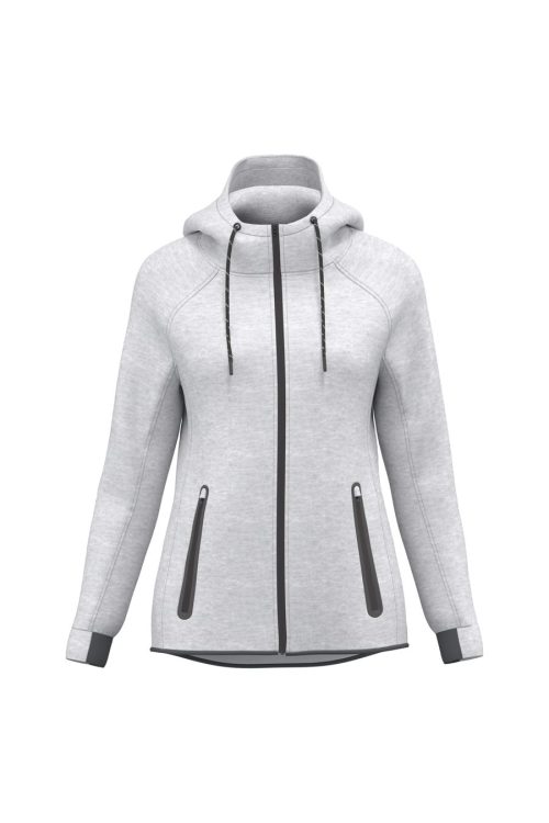 Damen-Funktions- performance Kapuzenjacke PA359 – Proact in Ash Heather
