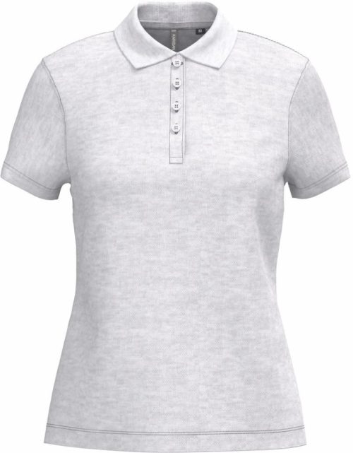 Damen Piqué Polo K 255 – Kariban in Ash Heather