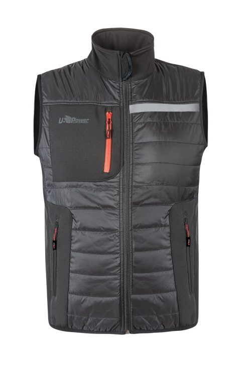 Bodywarmer Wall Herren FU278 – U-Power in Asphalt Grey