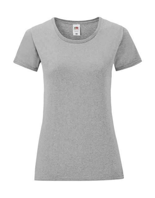 Ladies´ Iconic T – Fruit of the Loom in Athletic Heather