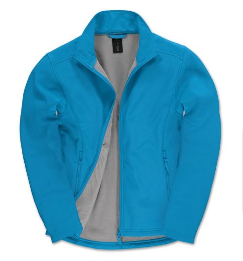 Id.701 Softshell / Men JUI62 – B&C in Atoll / Ghost Grey