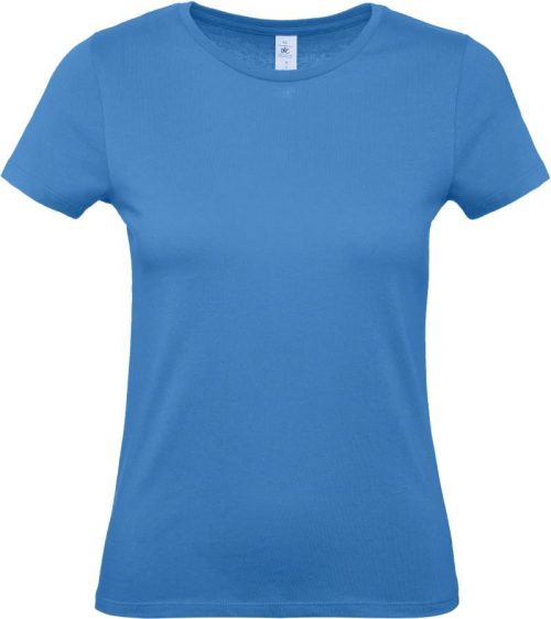 Damen T-Shirt #E150 /women – B&C in Azure