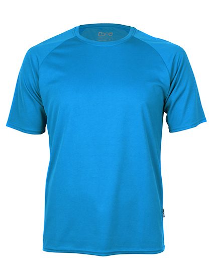 Rainbow Tech Tee – CONA SPORTS in Azure Blue