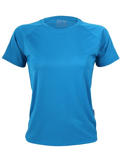 Ladies´ Rainbow Tech Tee – CONA SPORTS in Azure Blue