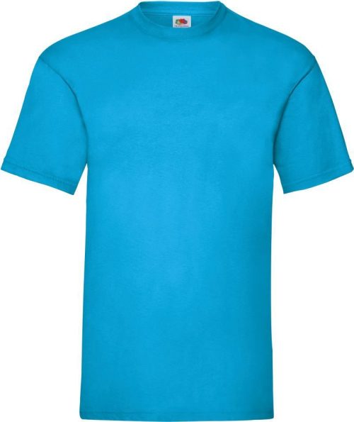 T-Shirt Valueweight T – Fruit of the Loom in Azure Blue